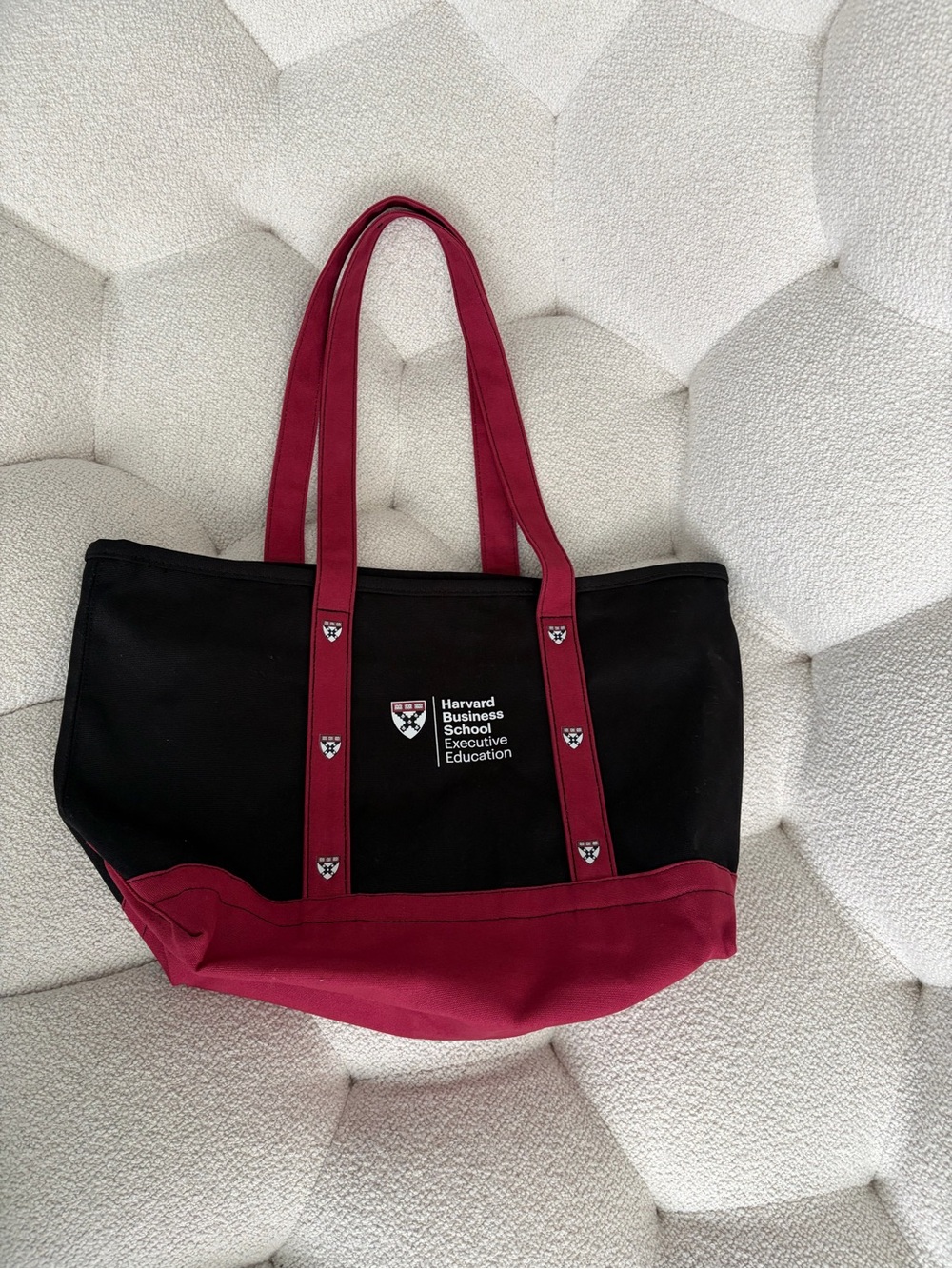 Harvard Business School Executive Education Canvas Tote Bag